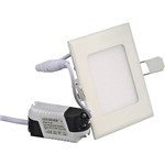 Painel LED para Embutir 4W 3000K Bivolt - 9061 - Gaya