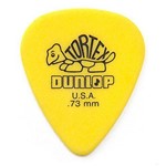 Palhetas Dunlop Tortex 0,73 Mm 12 Unidades - Amarela