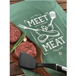 Pano de Prato Cusinier - Linha Churrasco / Modelo Meet Meat