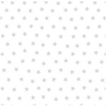 Papel de Parede Estrelas Pequenas Prata com Brilho Bobinex Renascer 6214 Vinílico