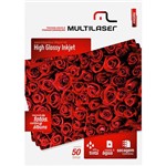 Papel Glossy A4 C/180 G/M² (50 Folhas) - Multilaser