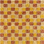 Pastilha de Vidro MIX27 Marrom, Amarelo e Bege