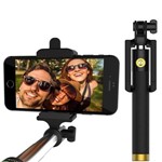 Pau de Selfie Bastão Monopod para Smartphone Disparador Integrado Plug P2
