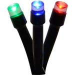 Pisca 100 Lampadas LED Colorido Fio Verde 110V - Orb Christmas