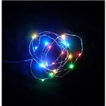 Pisca Micro Led com 20 Lampadas Colors 2m a Pilha