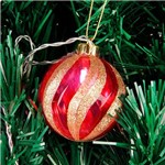 Pisca Musical 10 Lâmpadas LED Bola de Natal - Christmas Traditions