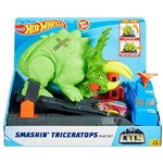 Pista Hot Wheels City - Ataque de Triceratops - Mattel