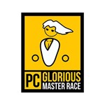 Placa Decorativa - Master Race - Legião Nerd