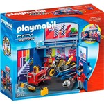 6157 Playmobil - Minha Oficina de Motocicleta Secreta - PLAYMOBIL