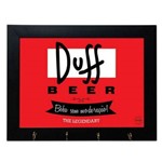 Porta Chaves Decorativo Duff Beer - 18x24cm