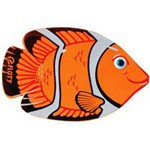 Prancha Orange Fish - Floty