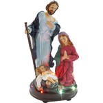 Presépio com LED José, Maria e Menino Jesus - Orb Christmas