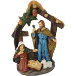 Presépio José, Maria, Menino Jesus e Ovelha - Orb Christmas