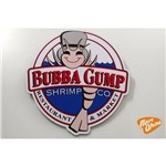 Quadro Decorativo Placa Bubba Gump Mdf 3mm Bar