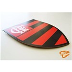 Quadro Decorativo Placa Flamengo Mdf 3mm Times Futebol