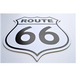 Quadro Decorativo Placa Route 66 Rota 66 Mdf 3mm