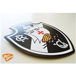 Quadro Decorativo Placa Vasco Mdf 3mm Times Futebol