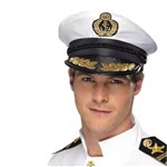 Quepe Chapéu Boina Marinheiro Marinha Capitão Carnaval