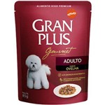 Ração Guabi Gran Plus Sachê Gourmet Ovelha para Cães Adultos - 85 G