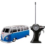 Rádio Control 1:24 Volkswagen Van Samba Azul - Maisto