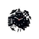 Relógio de Parede Decorativo - Modelo Ovni Abdução