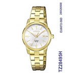 Relógio Citizen Feminino Ref: Tz28495h Social Dourado