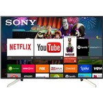 Smart TV Android LED 49" Sony KD-49X755F Ultra HD 4k com Conversor Digital 4 HDMI 3 USB 60Hz - Preta