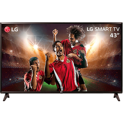 Smart TV LED 43'' Full HD LG 43LK5700 com IPS Inteligencia Artificial ThinQ AI WI-FI Processador Quad Core e HDR 10 Pro