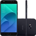 Smartphone Asus Zenfone 4 Selfie Pro Dual Chip Android Tela 5.5" Snapdragon 64GB 4G Wi-Fi Câmera Traseira 16MP Dual Frontal 12MP + 5MP - Preto