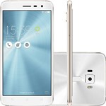 Smartphone Asus Zenfone 3 Dual Chip Android 6.0 Tela 5,5" Qualcomm Snapdragon 8953 32GB 4G Câmera 16MP - Branco