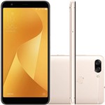 Smartphone Asus Zenfone Max Plus Dual Chip Android 7 Tela 5.7" MEDIATEK MT6750T 1,5 GHz 32GB 4G Câmera 16 + 8MP (Dual Traseira) - Dourado