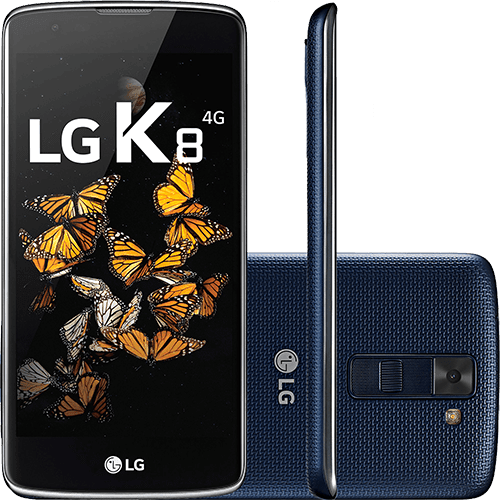Smartphone Lg K8 X240F 16GB Tela 5.0'' 13MP/5MP os 6.0 - Dourado