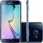 Smartphone Samsung G925i Galaxy S6 Edge Desbloqueado Vivo Android 5.0 Tela 5.1" 64GB 4G 16MP - Preto