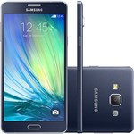 Smartphone Samsung Galaxy A7 Dual Chip Desbloqueado Android 4.4 Tela 5.5" 16GB 4G Câmera 13MP - Preto