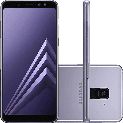 Smartphone Samsung Galaxy A8 Plus Dual Chip Android 7.1 Tela 6" Octa-Core 2.2GHz 64GB 4G Câmera 16MP - Ametista