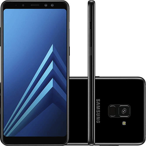 Smartphone Samsung Galaxy A8 Plus Dual Chip Android 7.1 Tela 6" Octa-Core 2.2GHz 64GB 4G Câmera 16MP - Preto