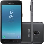 Smartphone Samsung Galaxy J2 Pro Dual Chip Android 7.1 Tela 5" Quad-Core 1.4GHz 16GB 4G Câmera 8MP - Preto