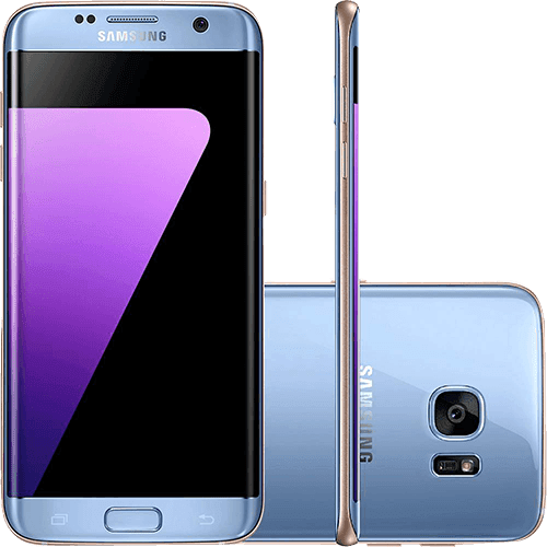 Smartphone Samsung Galaxy S7 Edge Android 6.0 Tela 5.5" 32GB 4G Câmera 12MP - Azul