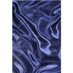 Tecido Cetim Azul Marinho Liso - 1,50m de Largura
