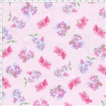 Tecido Estampado para Patchwork - Floral Rosê Cor 03 (0,50x1,40)