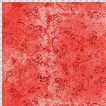 Tecido Estampado para Patchwork - 50 Tons Arabesco Vermelho Escuro Cor 06 (0,50x1,40)