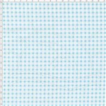 Tecido Estampado para Patchwork - Compose Xadrez Cor Branco e Azul (0,50x1,40)