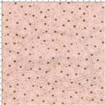 Tecido Estampado para Patchwork - Mini Labirinto Rosa/Marrom 01 (0,50x1,40)