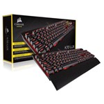Teclado Gamer Corsair K70 LUX ABNT2, Cherry MX Red, LED Vermelho - CH-9101020-BR