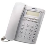 Telefone C/ Fio Viva Voz Office Id Branco Multitoc