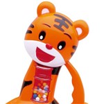 Tigre de Plástico com Sons e Estímulos para Bebê - Buba Toys