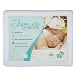 Travesseiro Infantil para Bebê Antirefluxo Pequeno Branco 0 a 3 Meses- Apis Baby