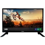 TV LED 24" Philco PTV24N92D HD com Conversor Digital 1 HDMI 1 USB Sleep Timer - 60Hz