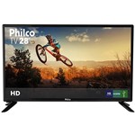 TV LED 28" Philco PH28D27D HD com Conversor Digital USB 2 HDMI 60Hz