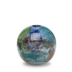 Vaso Bola Mini Planeta Terra - Murano - Cristais Cadoro